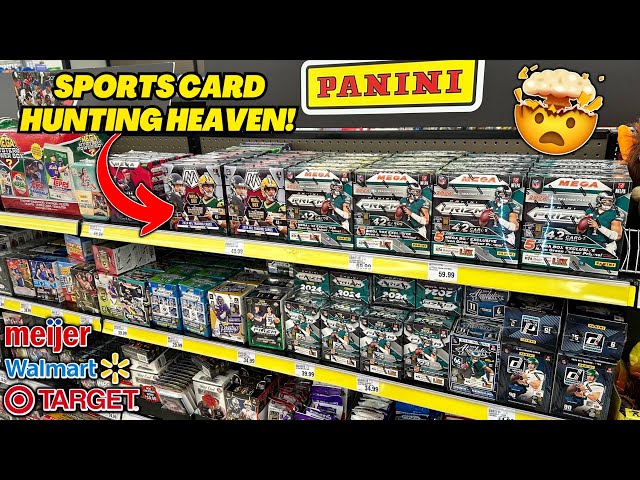 *WE'RE IN SPORTS CARD HUNTING HEAVEN!🤯 + WE PULLED A $200 CARD FROM A BOX WE FOUND!🔥