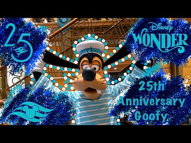 Goofy's 25th Anniversary Celebration Meet and Greet on the Disney Wonder 3D VR180