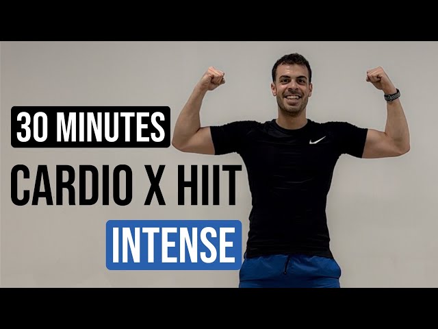 30 Min Cardio HIIT Workout - Full Body, No Equipment, No Repeats