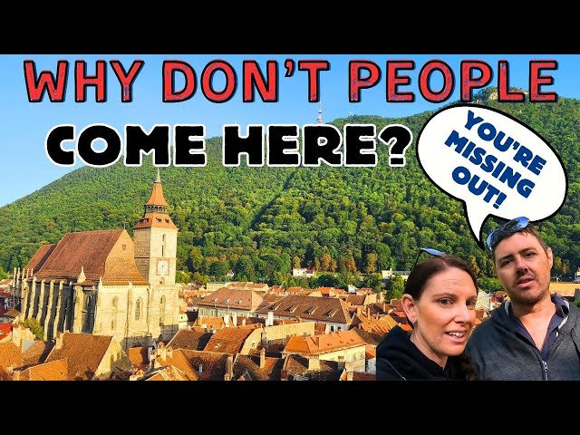 MUST VISIT City in Europe in 2025! Romanian Road Trip: Brasov! (Episode 4) | Europe Travel Guide