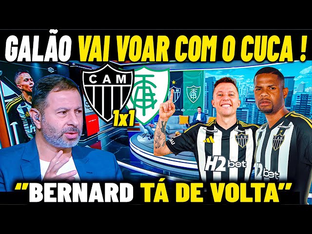 BAITA ANÁLISE do GALO MÁRIO MARRA deu AULA !ATLÉTICO 1 X 1 AMÉRICA MG NOTICIAS DO GALO HOJE