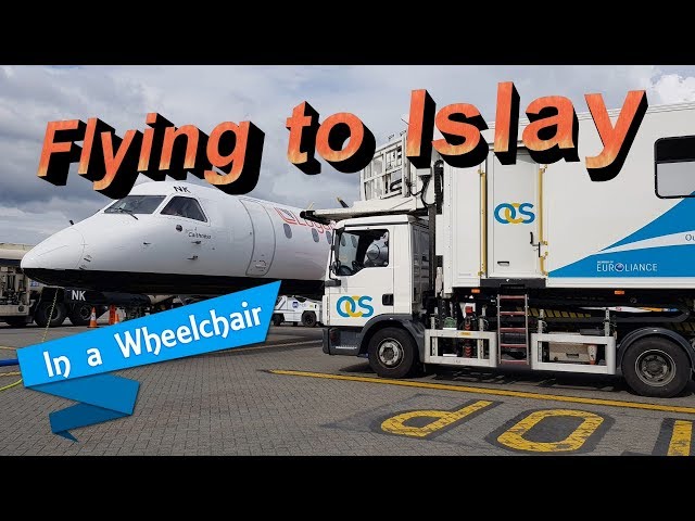 Flying to Islay in a Wheelchair