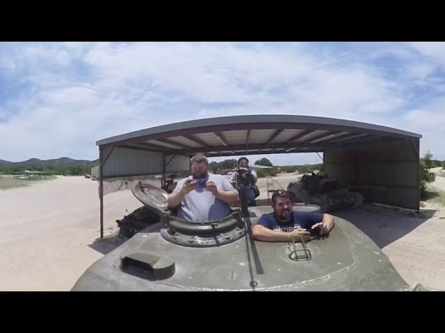 Awesome tank ride!