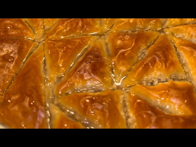 HOW TO MAKE TASTY HOMEMADE BAKLAVA