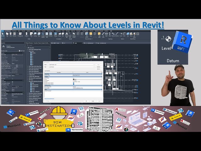 BIM-VDC | Revit Tutorial | Levels in Revit | All Things to Know About Levels