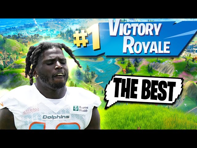 TYREEK HILL is the BEST FORTNITE PLAYER in the NFL..