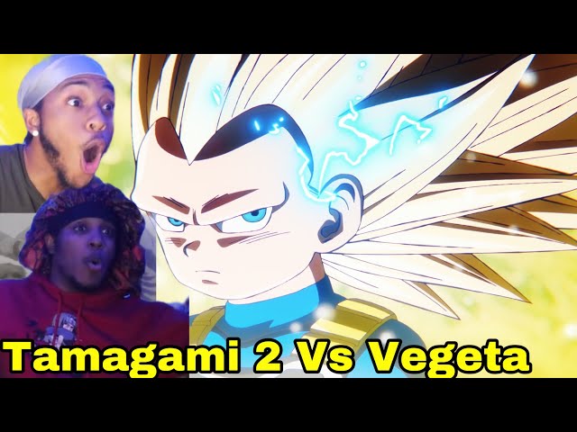 SSJ3 VEGETA VS TAMAGAMI 2! DRAGON BALL DIAMA REACTION