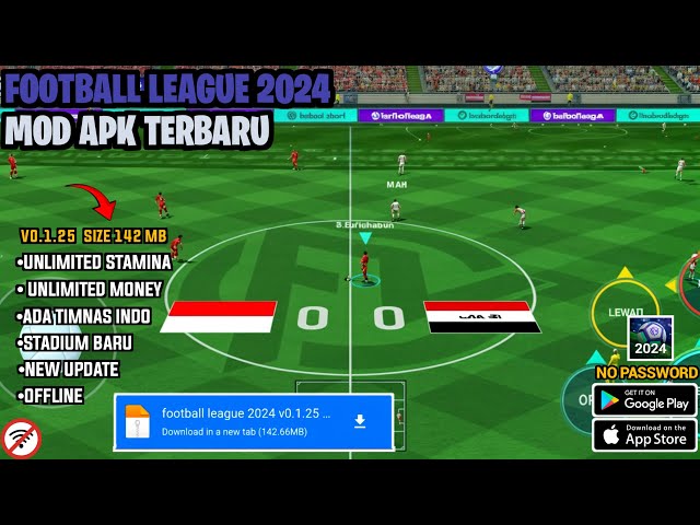 Football League 2024 Mod Apk New Update v0.1.25 Terbaru —Unlimited Money Free merekrut pemain