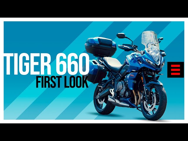 Triumph Tiger sport 660 first look [ENG subs]