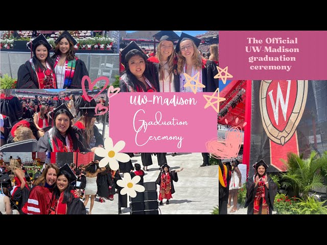 🎓UW Madison 2024 graduation ceremony👩‍🎓