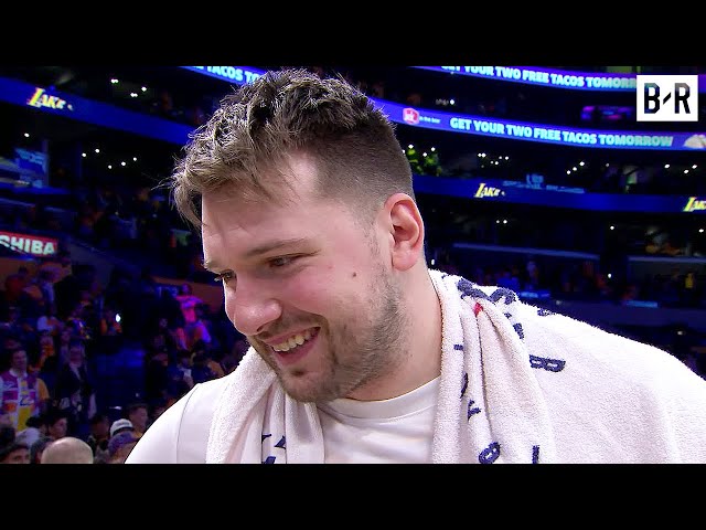 Luka Doncic on His Lakers Debut: 'It was a special moment'