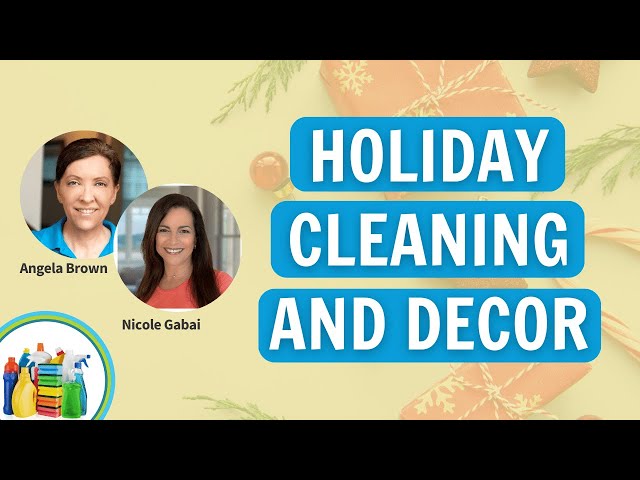 Holiday hustle causing headaches? Professional Organizing Tips with Nicole Gabai