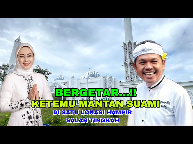 BERGETAR...‼️TIDAK LAGI JADI ISTRI SANG GUBERNUR TERPILIH AMBU MERESMIKAN MESJID