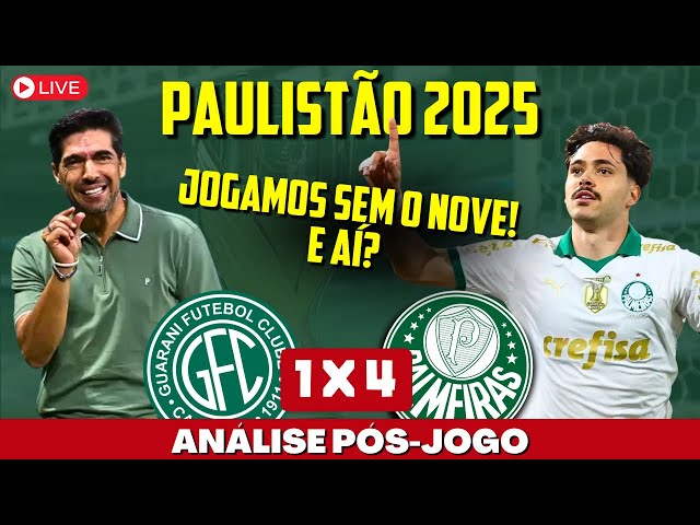 SISTEMA SEM O 9? | PÓS-JOGO | GUARANI 1X4 PALMEIRAS