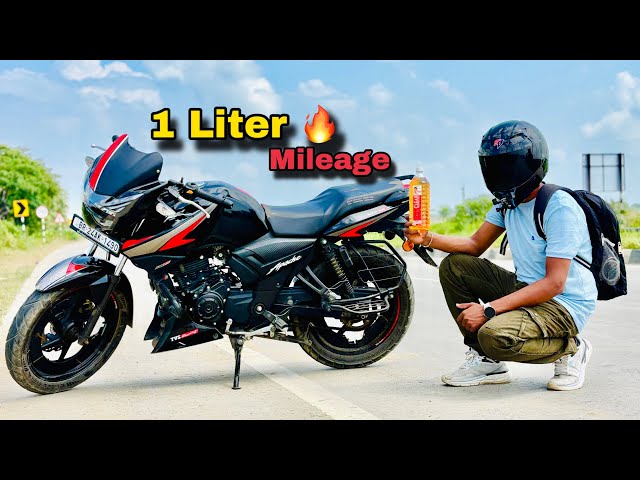 Apache 160 cc 2v Mileage Test 2024 | Apache Mileage Test | Apache Mileage Kitna Deti Hai