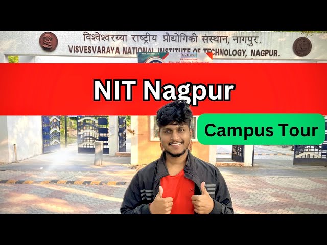 NIT Nagpur (VNIT) Campus Tour 🏫🌱 | Vlog 38 #iit #iitjee #jee #vnit