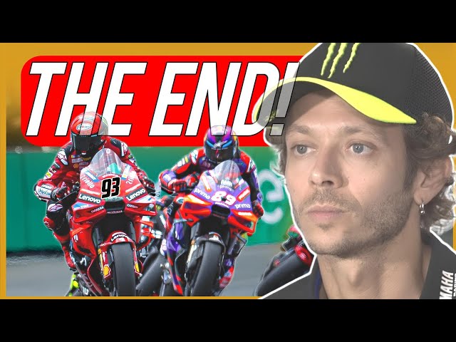 Valentino Rossi BRUTAL Statement to Marc Marquez's Ducati VS jorge Martin Aprilia | MotoGP News 2024