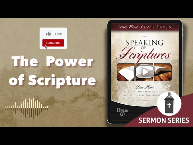 The Power of Scripture