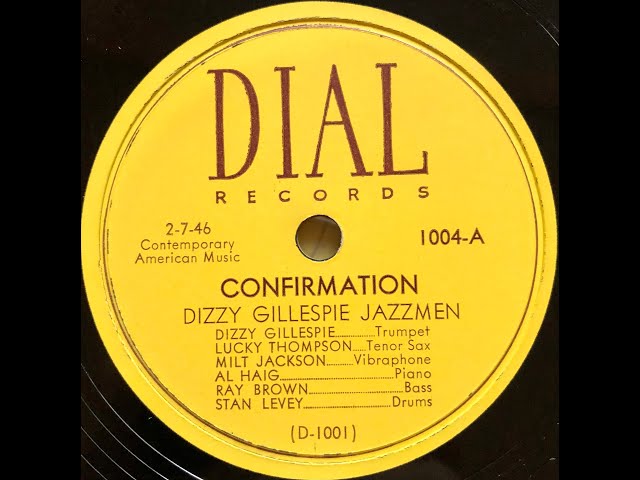 Dizzy Gillespie Jazzmen / dial 1004