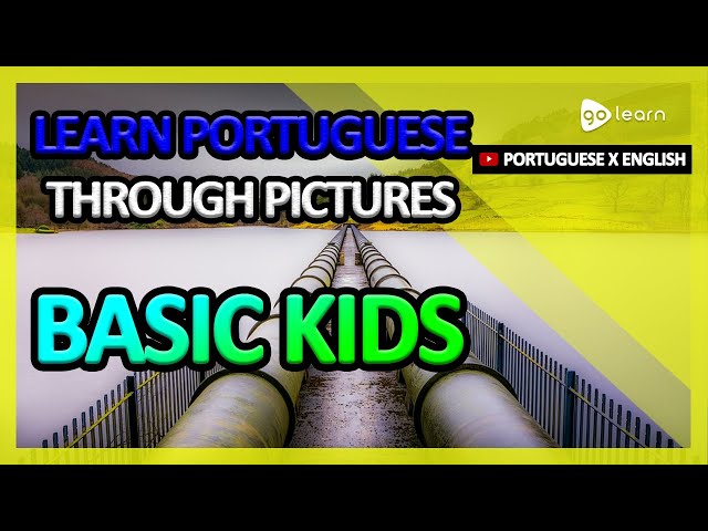 Learn Portuguese Through Pictures |Portuguese Vocabulary Basic Kids | Golearn