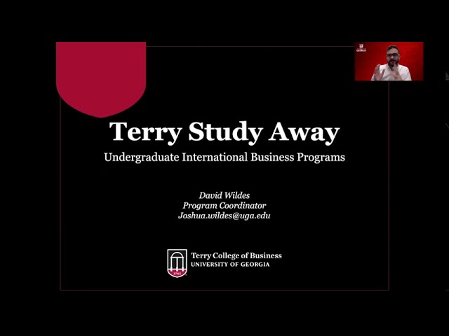 Terry International Business Study Away Programs