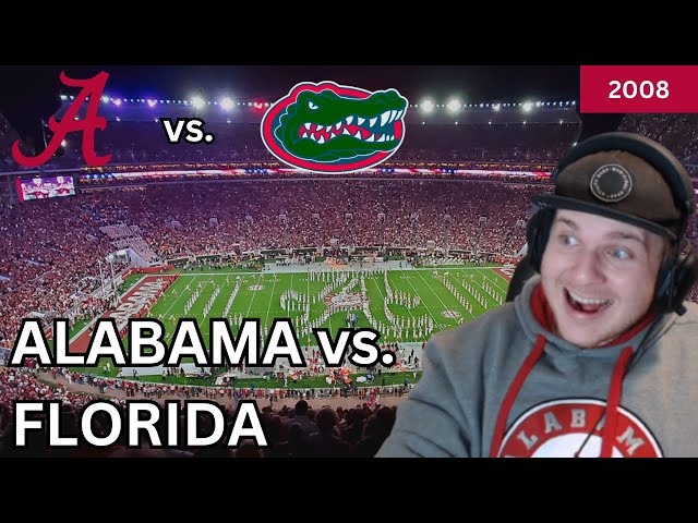 ALABAMA VS FLORIDA 2008 (REACTION)