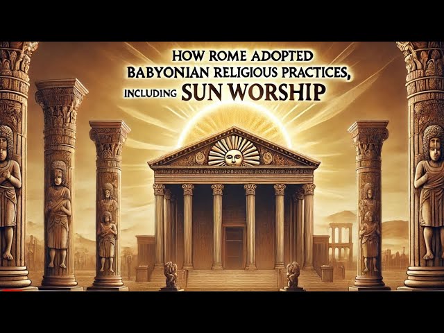 How Rome Adopted Babylonian Religious Practices, Including Sun Worship