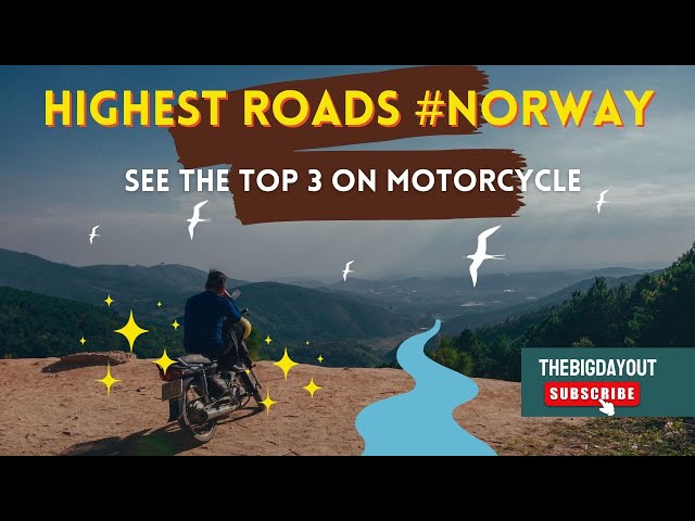 Norway's Sky-High Rides: Exploring the Top 3 Highest Roads in a Day #4k #mountainpass