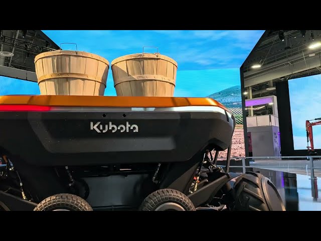 CES 2025 Kubota award winner in Industrial Equipment and Machinery KATR