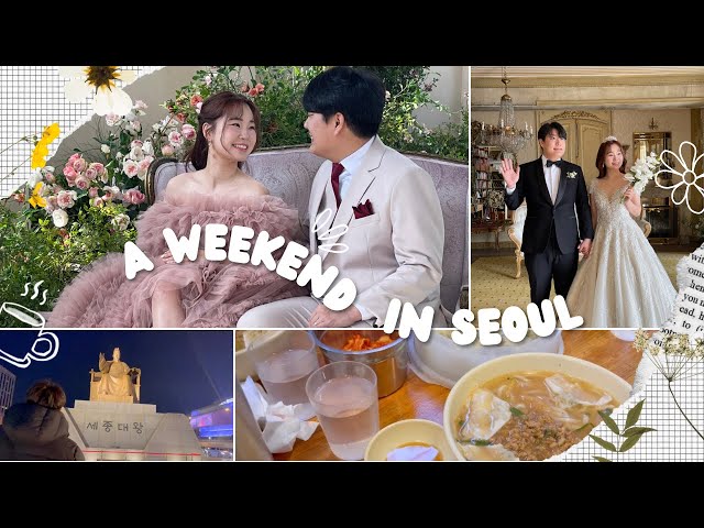 Travel to Korea / Photo Wedding / 3 nights in Seoul / Every day full 🍗