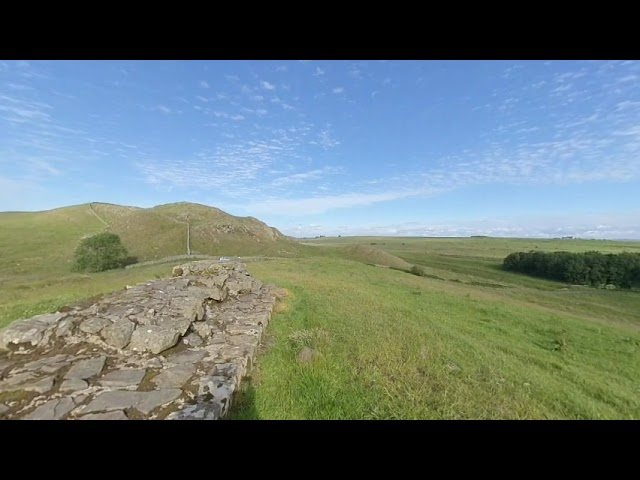 Hadrian's Wall, Caw Gap. 3D 180 VR.