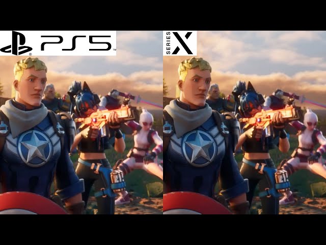 Fortnite Graphics Comparison | PS5 VS Xbox Series X