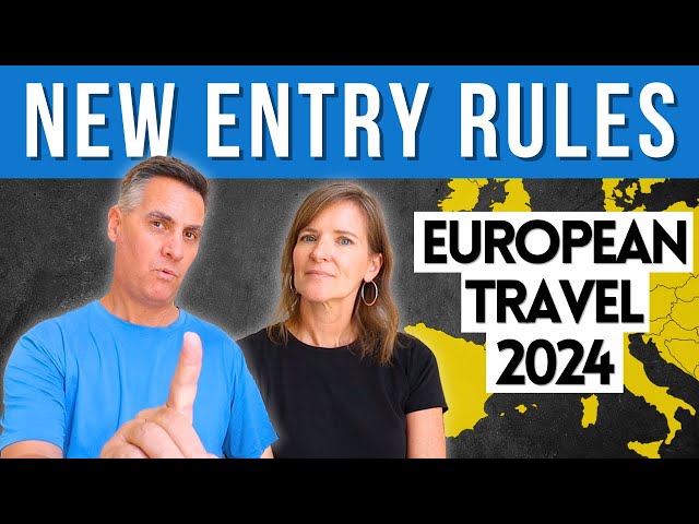 SCHENGEN Zone Visa CHANGES 2024!!  Updates to ETIAS and Schengen Zone Explained