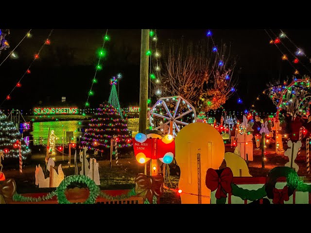 We Went To KOZIAR’S CHRISTMAS VILLAGE 🎄❄️🤩 (featuring over 500,000 lights)