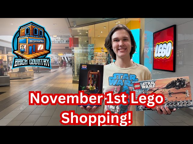 November 1st Release Day Shopping!