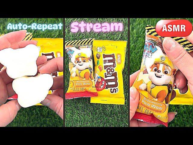 PAW Patrol Marshmallows Unboxing | ASMR Sweet Treats | Satisfying Candy 🍭🍫 2025  Auto-Repeat Stream