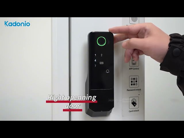 903 Smart Lock Installation/open the door with right hand #smartlock