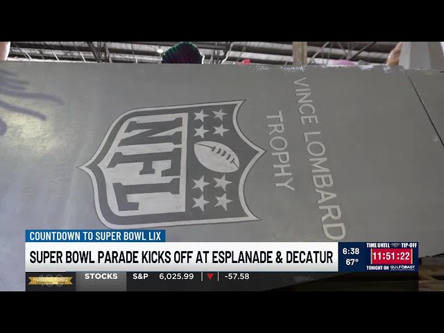 Maddie Kerth previews Saturday's Super Bowl LIX parade