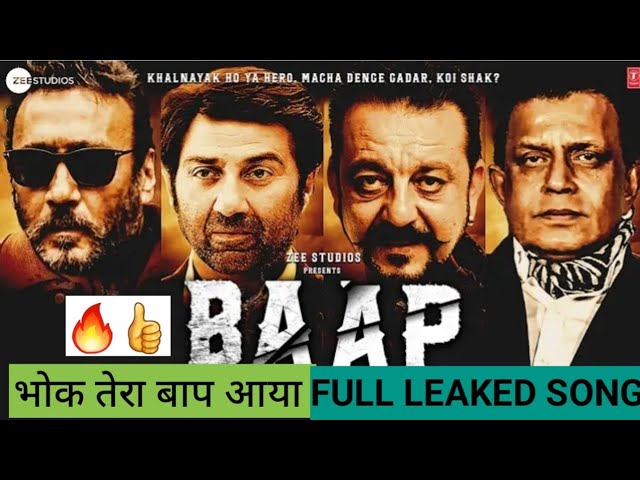 BAAP - Hindi Trailer | titel Song | Sunny Deol | Mithun Chakra | Sanjay Dutt | Jackie S |Zee Company