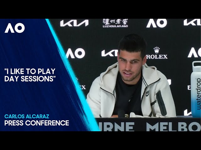 Carlos Alcaraz Press Conference | Australian Open 2025 Second Round