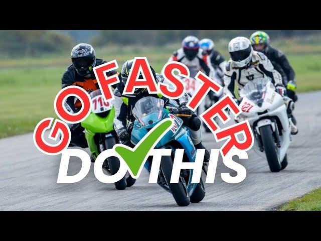 HOW TO MAKE YOUR RACING MOTORCYCLE GO FASTER ON TRACK!