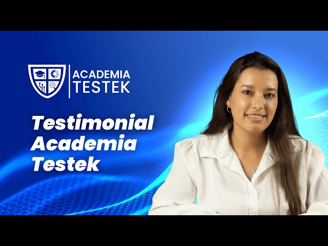 Testimonio Academico Mayerlin Pimentel | Estudiante de Academia Testek #academiatestek #cursosndt