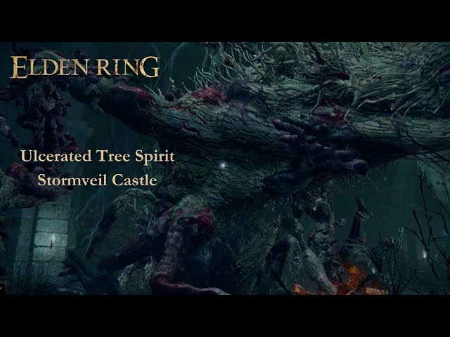 Elden Ring - Ulcerated Tree Spirit - Stormveil Castle  (4K PS5)