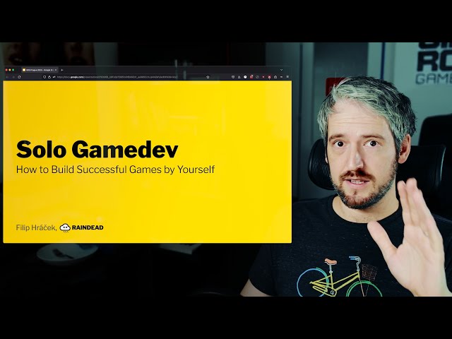 Solo Gamedev: How to Build Successful Games by Yourself