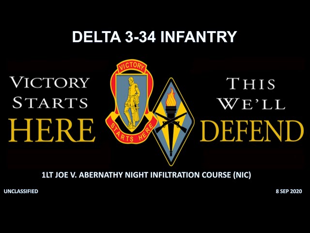 DELTA 3-34 INFANTRY AT NIC