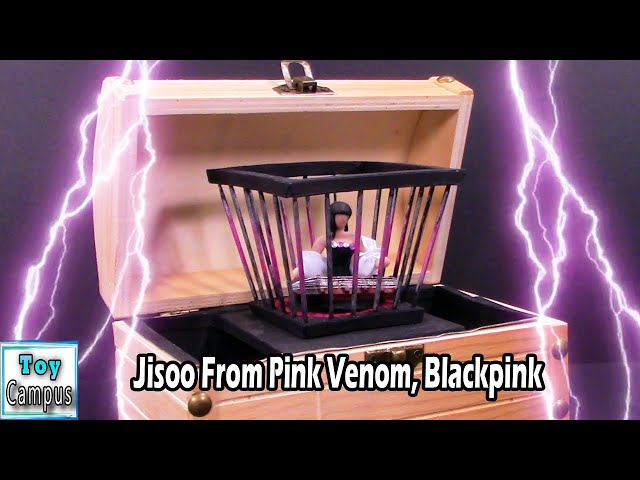 Jisoo From Pink Venom, Blackpink | The Making of DIY Figures in Treasure Box