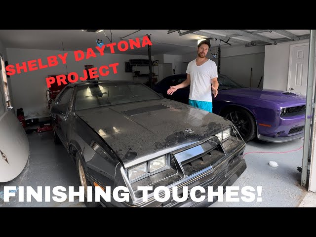 Getting the Shelby ready for its first event! (1986 Dodge Daytona Turbo Z build)