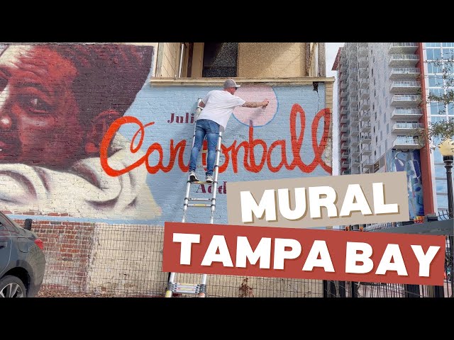 My First Mural in Tampa Bay, Florida USA