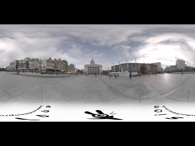 360 Degree Video - Nottingham Council House - Old Market Square