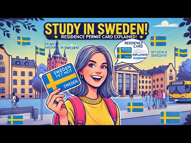 Study in Sweden § Residence Permit Card §Procedures Explained § Autumn 2025 #studyinsweden #rpcard